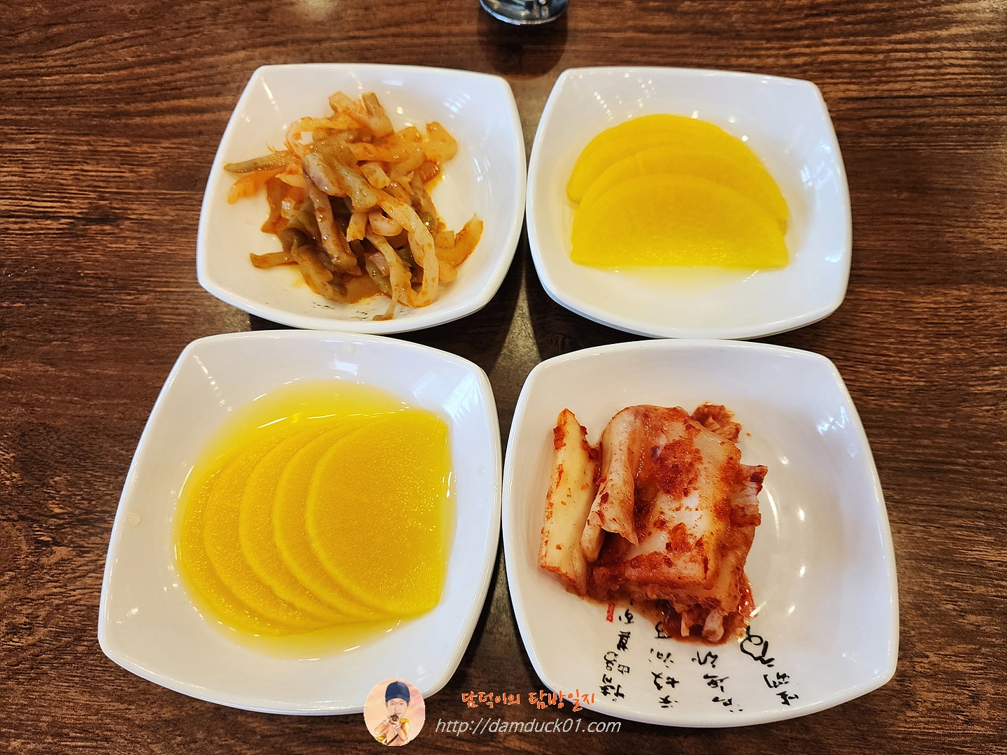 전국5대짬뽕연화산 반찬