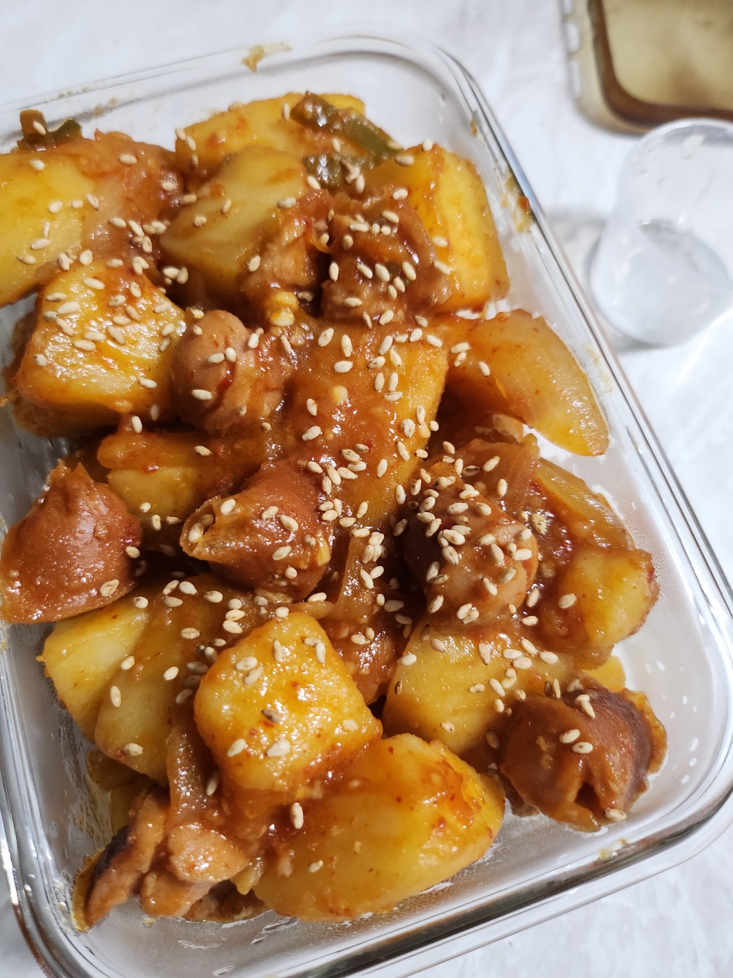 매콤감자조림 황금레시피 감자요리추천