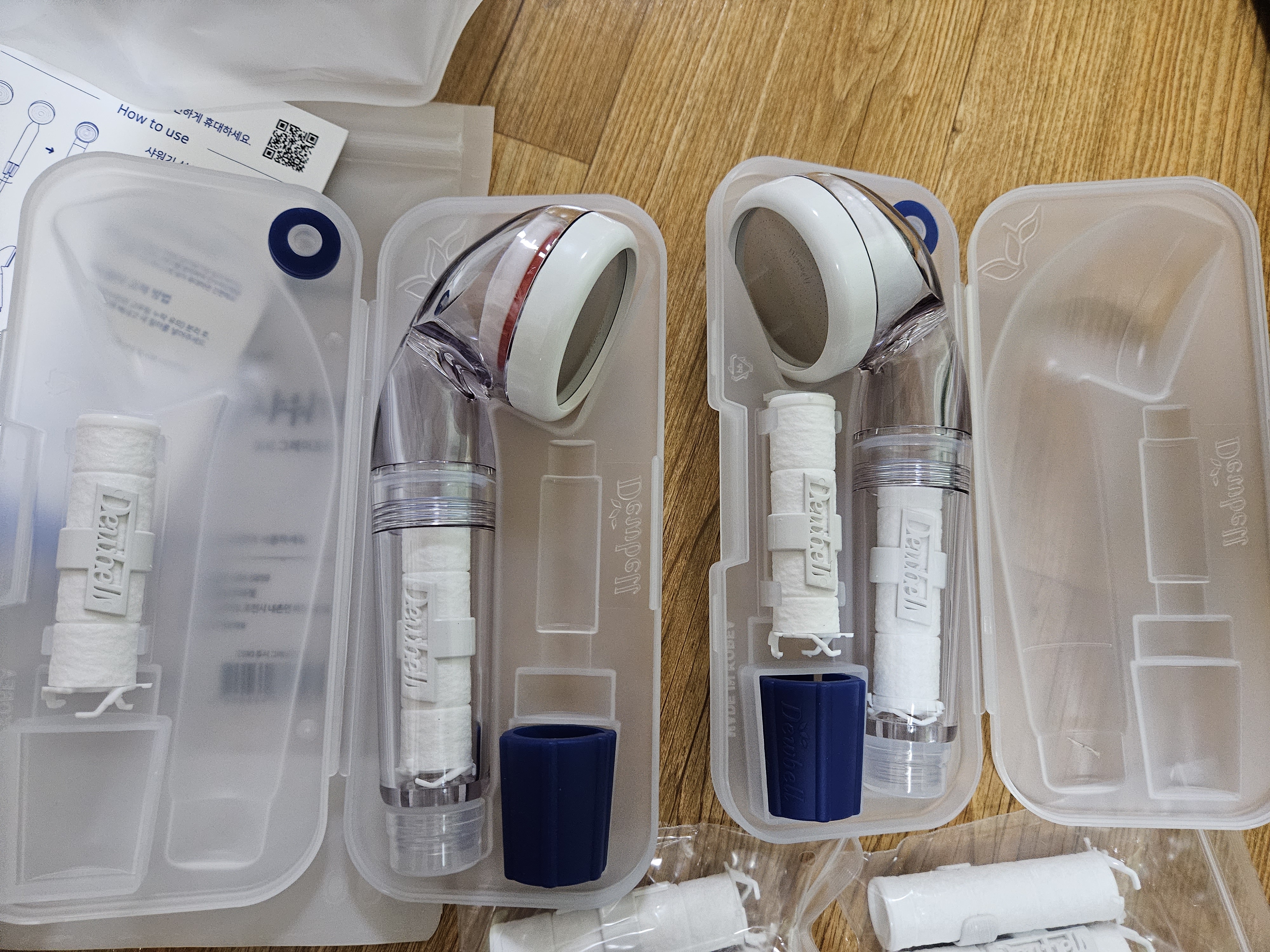 여행 필수품, 휴대용 여행용 듀벨 필터샤워기 솔직후기