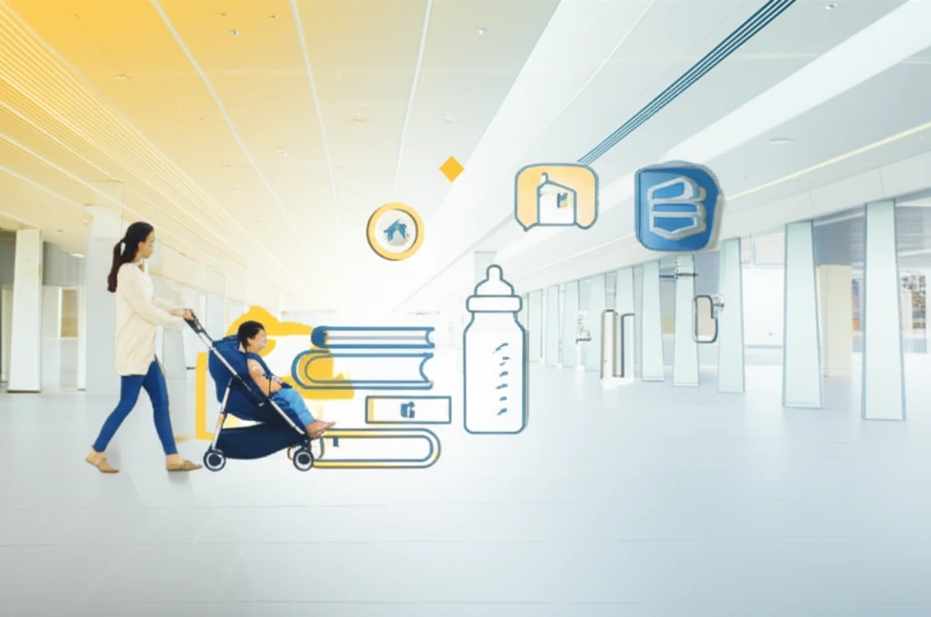 유모차 걱정 끝 용산 아이파크몰 배리..