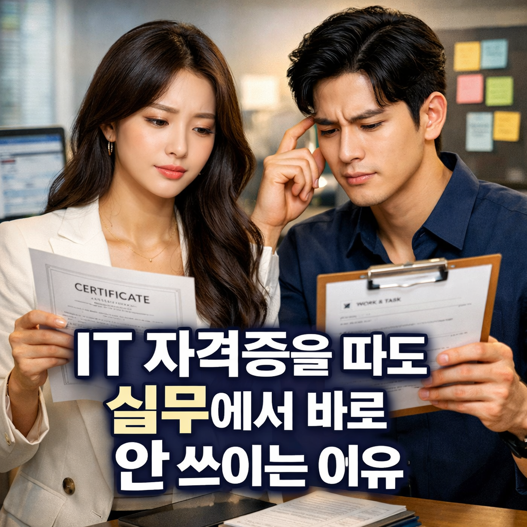 IT 자격증 따도 실무서 막히는 이유, 돈 되는 로드맵