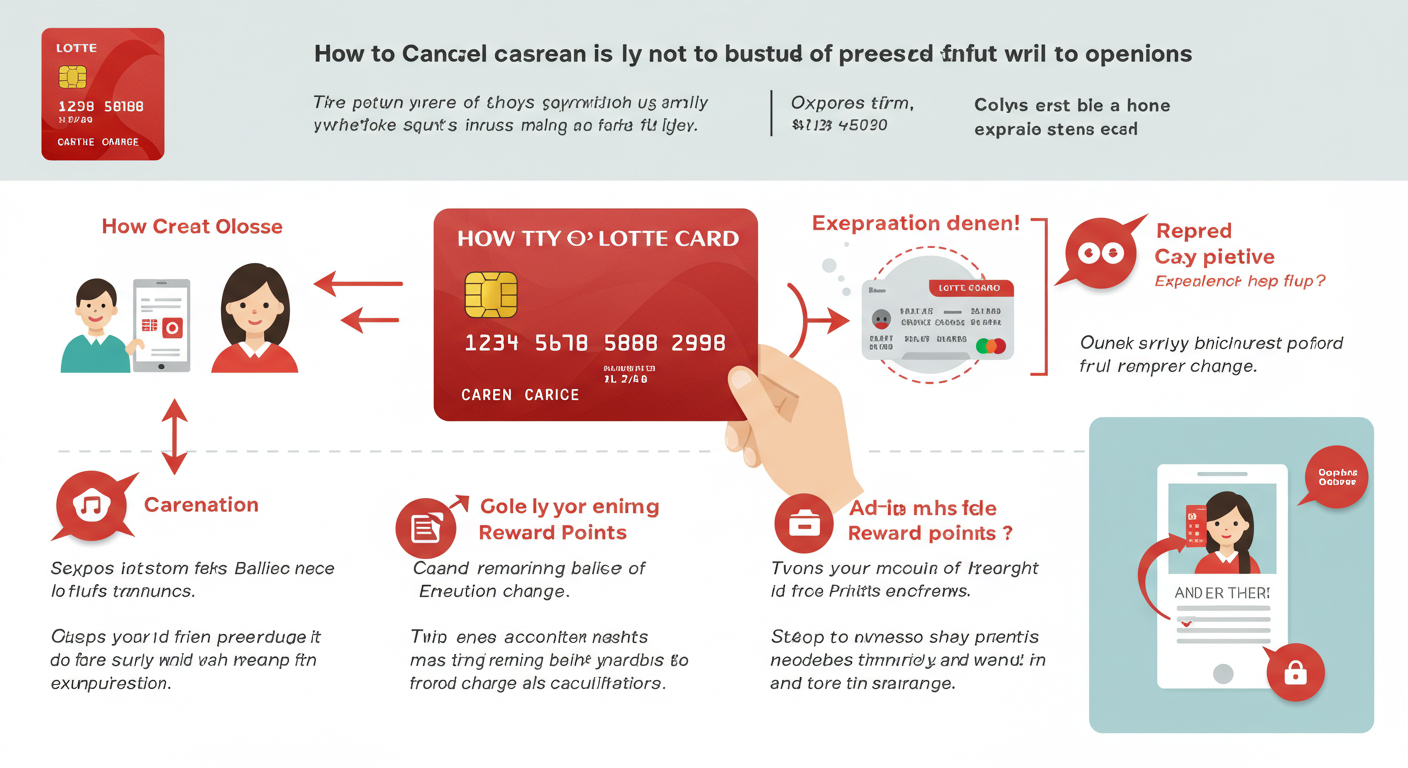 롯데카드 해지 방법부터 수수료, 포인트 소멸까지 총정리!