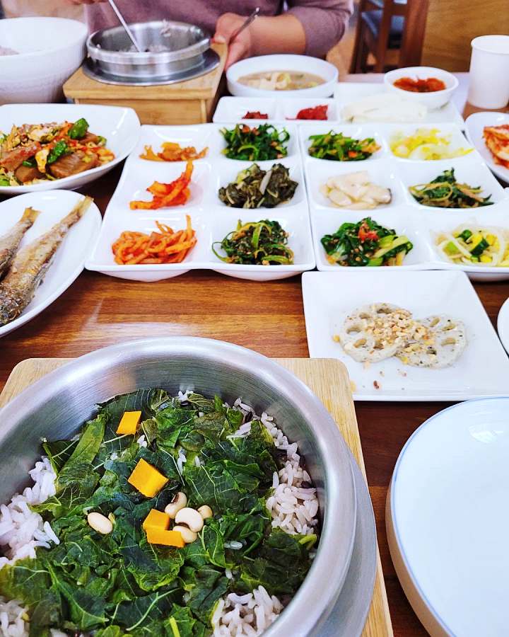 생생정보 뽕잎밥 정식 맛집