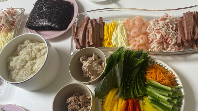 나의 첫 LA김밥
