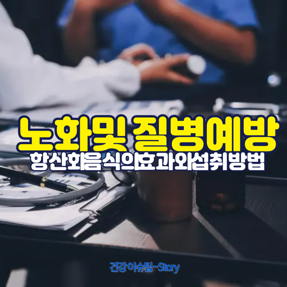 항산화 성분이 풍부한 음식