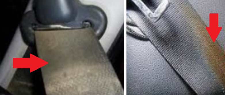 침수차 안전벨트 사진