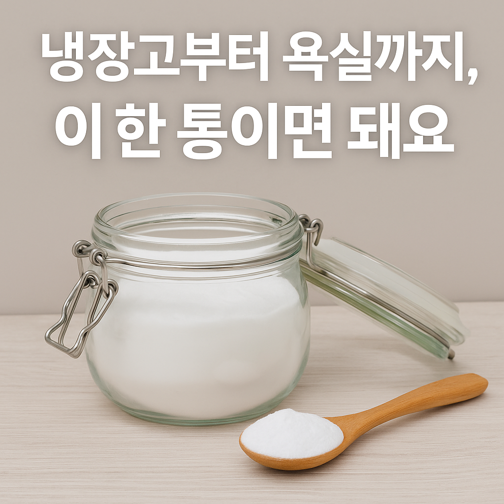 [친환경생활 ①] 베이킹소다 활용법 5가지
