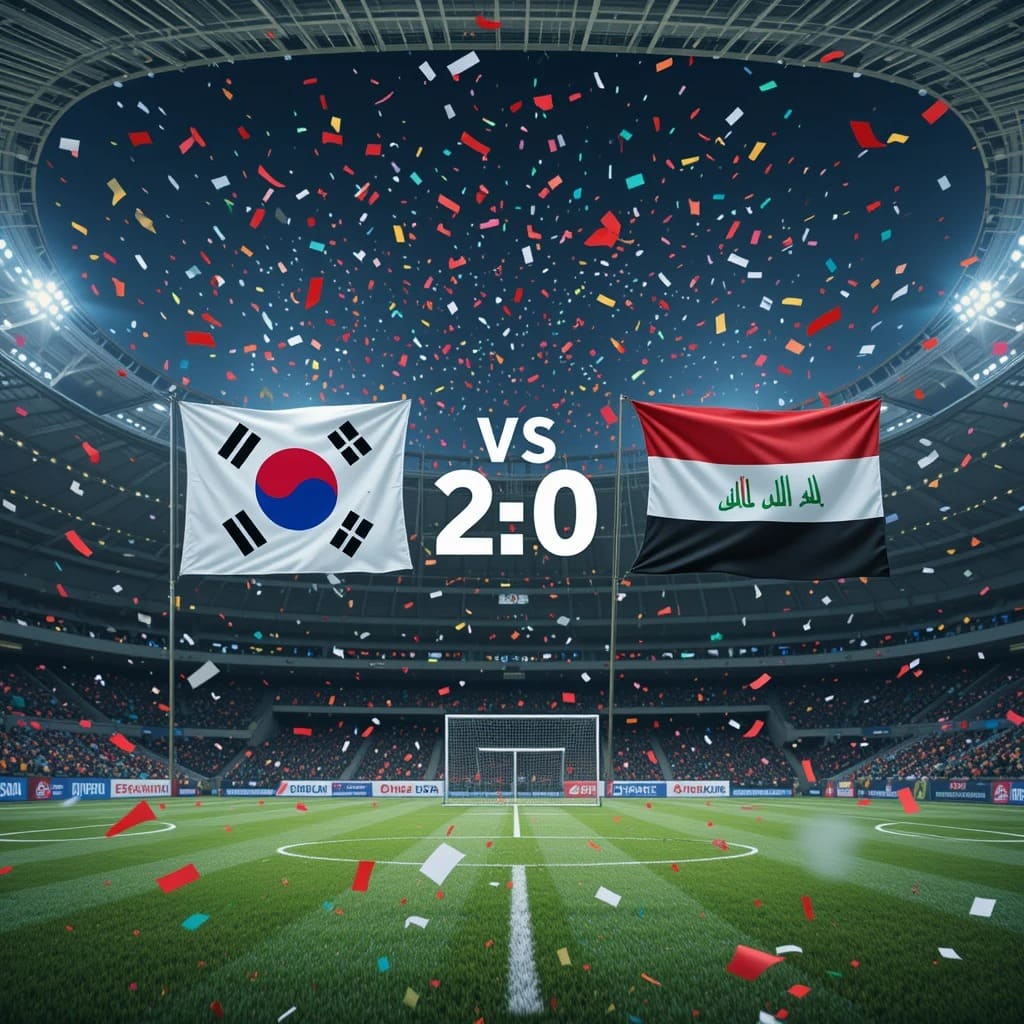  한국 VS 이라크 축구 중게 다시보기 