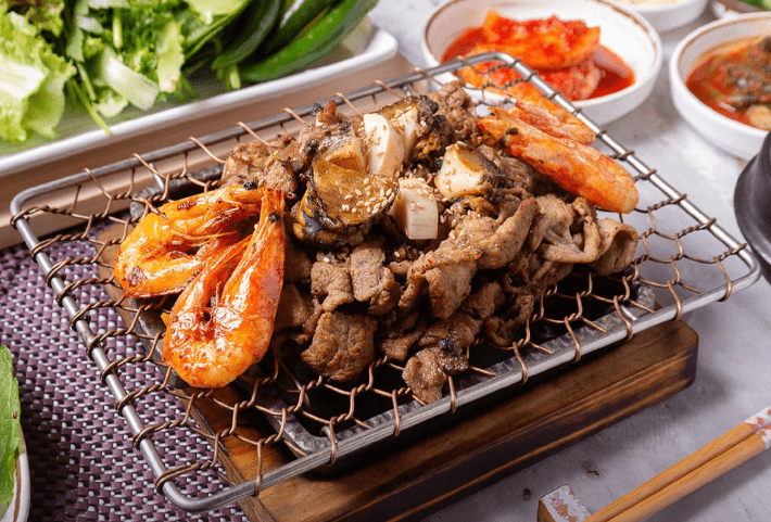 올림픽공원 맛집 "강경불고기 강동구청점" 음식사진