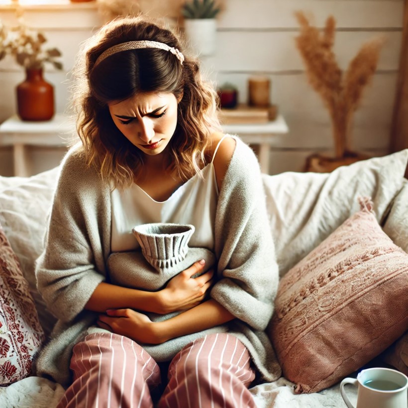 생리 전 증후군에 관련된 사진