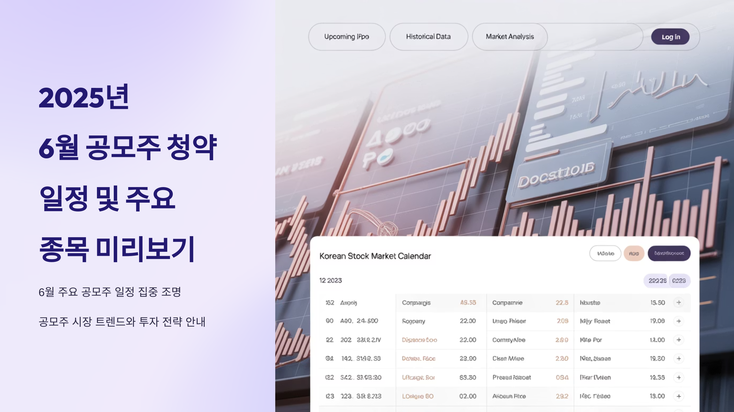 2025년 6월 공모주 청약 일정