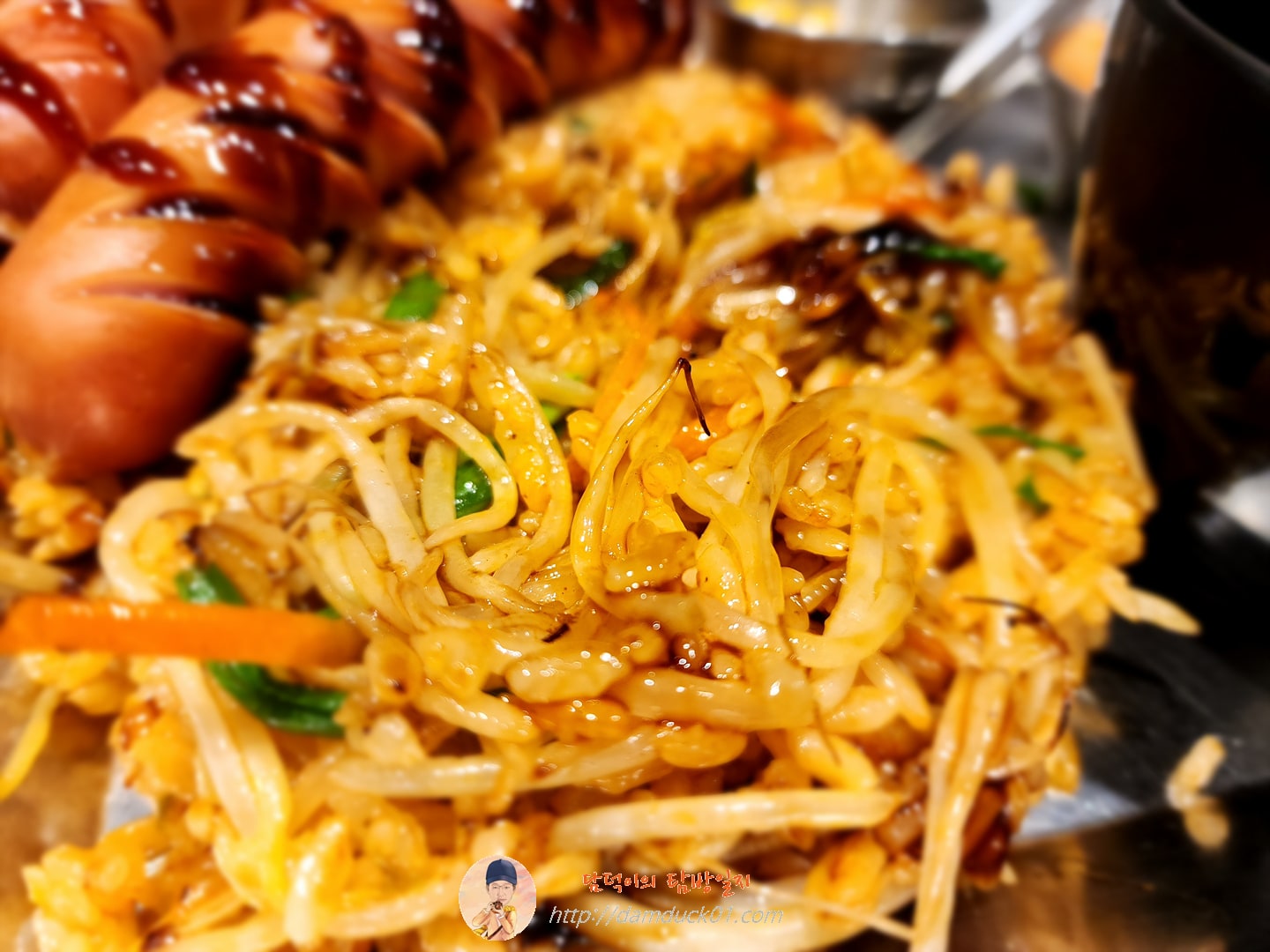 웨스턴소세지철판볶음밥