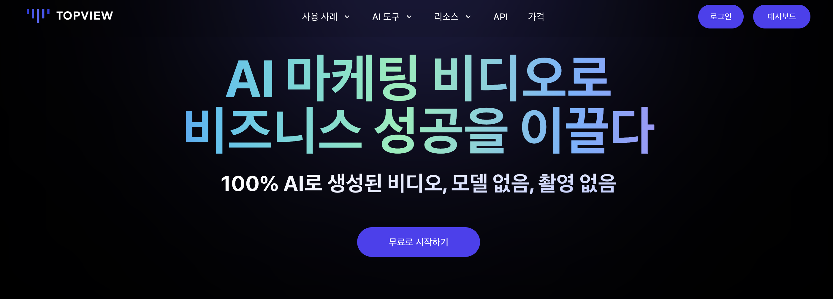 AI 마케팅 영상 제작 혁신적인 플랫폼, Topview.ai 활용법 완전정복