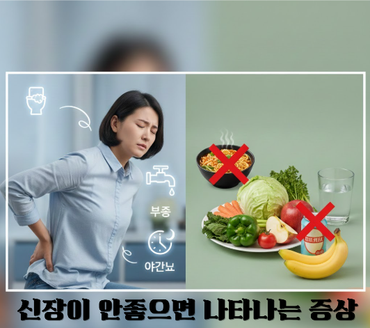 신장이 안좋으면 나타나는 증상