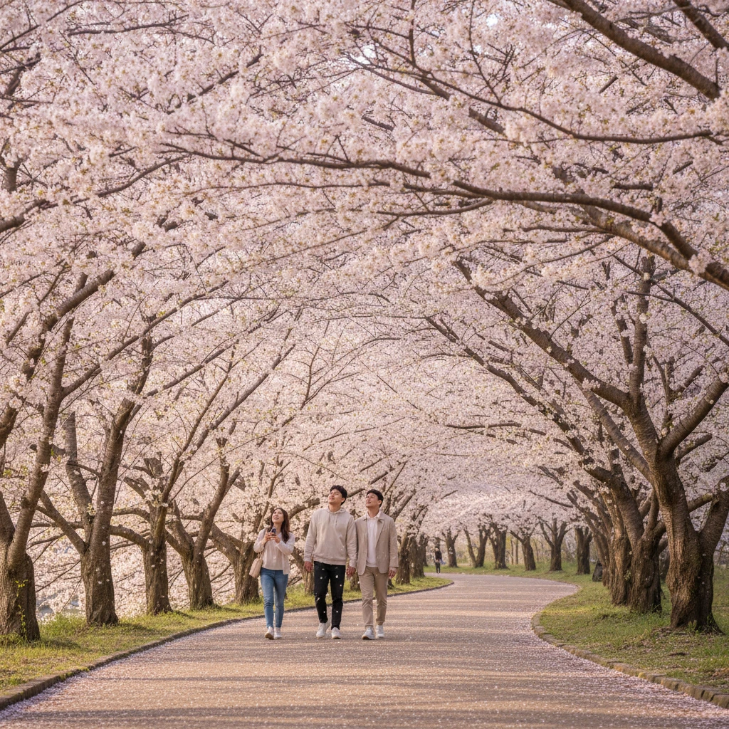 2024년 벚꽃 개화 시기 확인법 및..