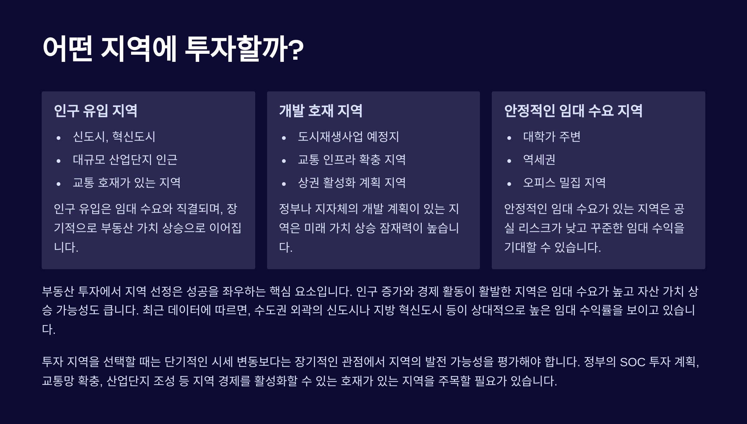🗺️ 어떤 지역에 투자할까?