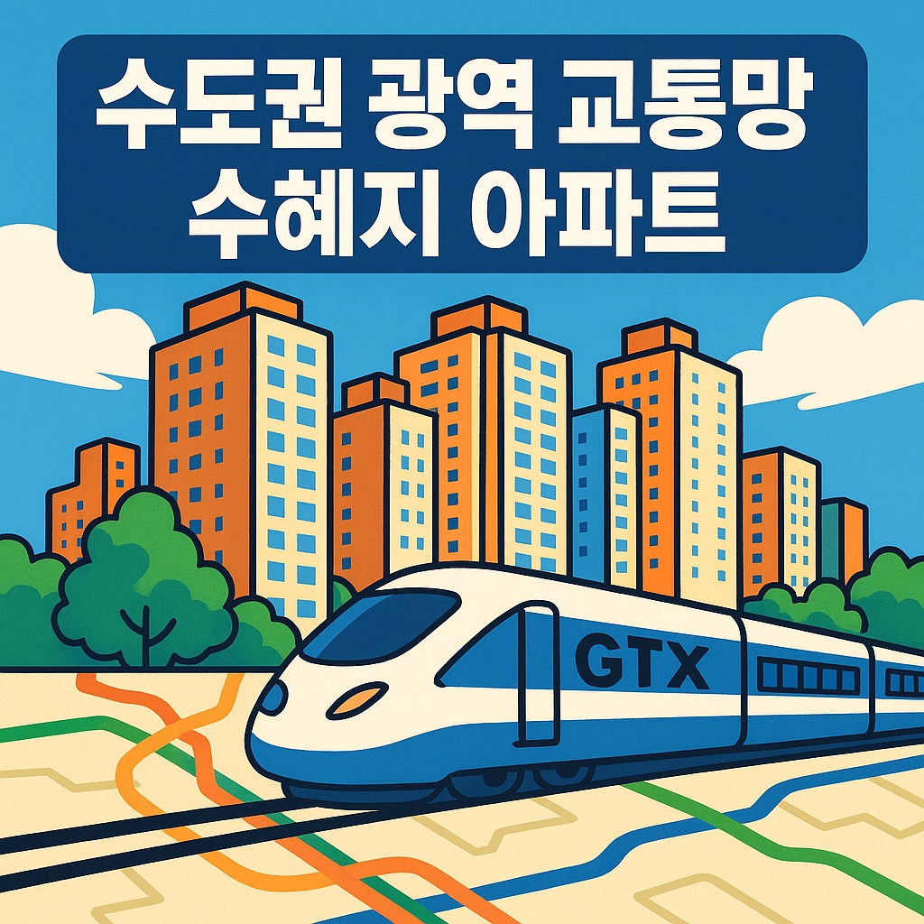 수도권 광역교통망 수혜지 아파트