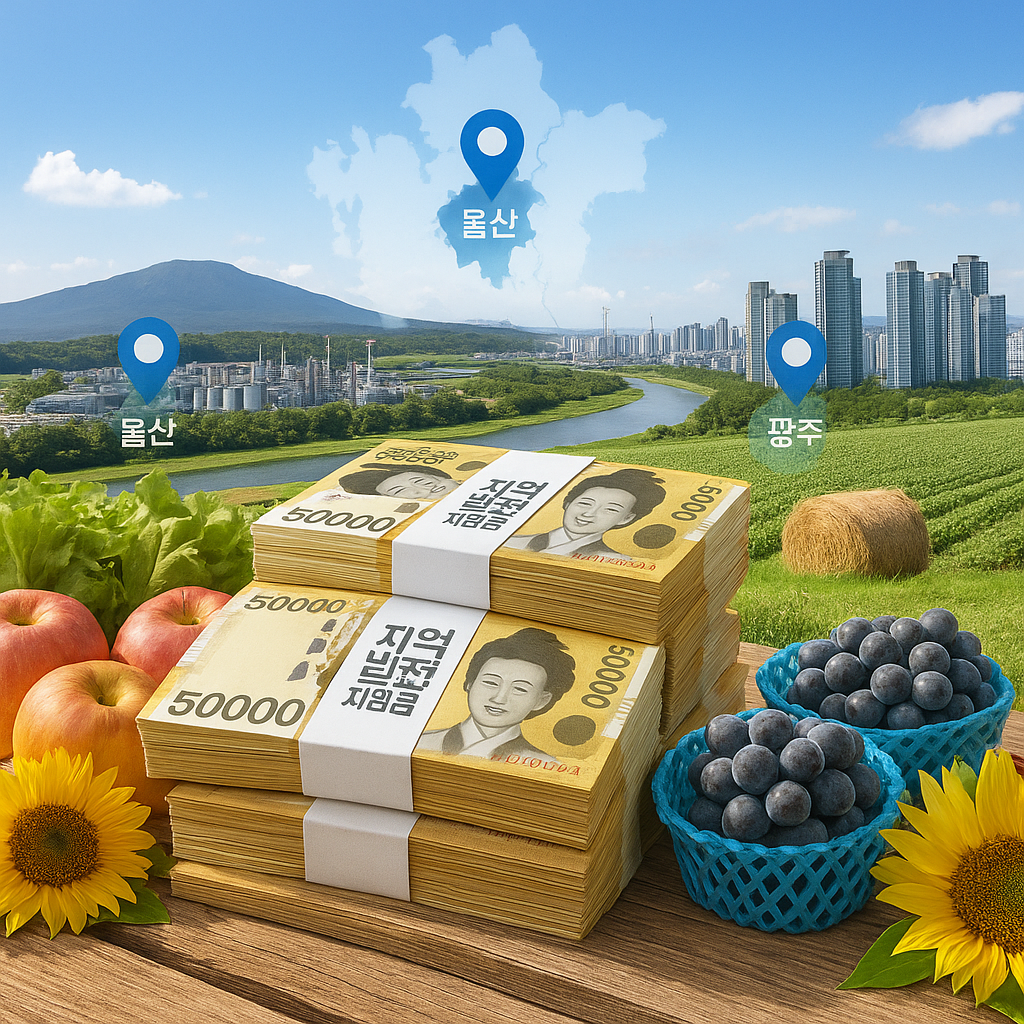 기타 광역시&middot;도 현금지원금 완벽 가이드 - 놓치기 쉬운 지역별 특별 혜택