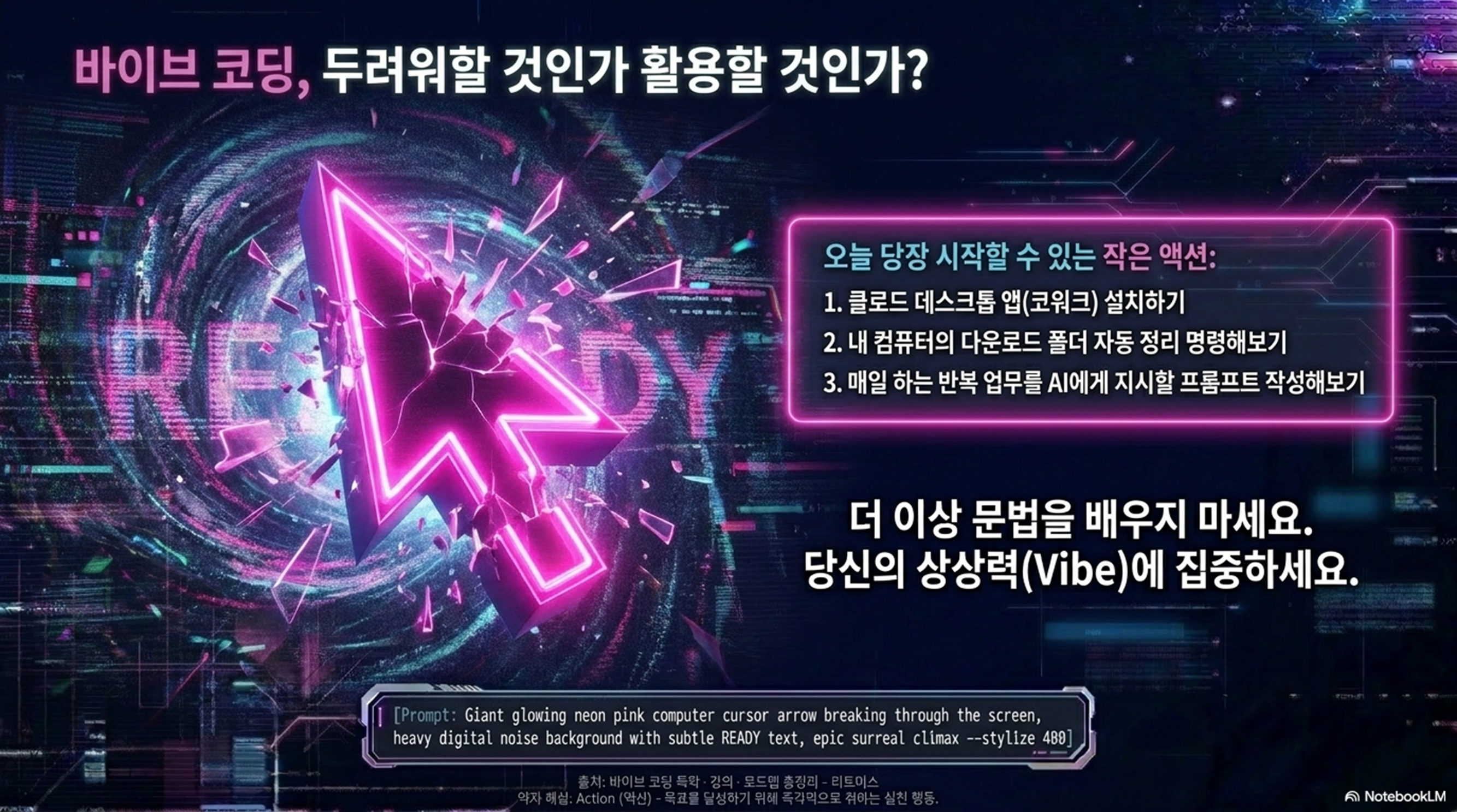 두려워 할 것인가 활용할 것인가?