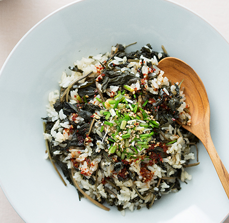 5월 제철음식 취나물 비빔밥