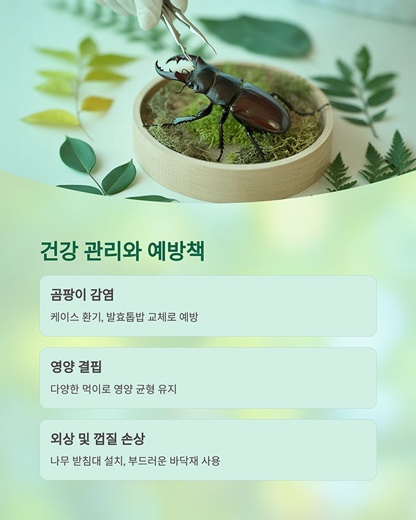 건강 관리와 예방책