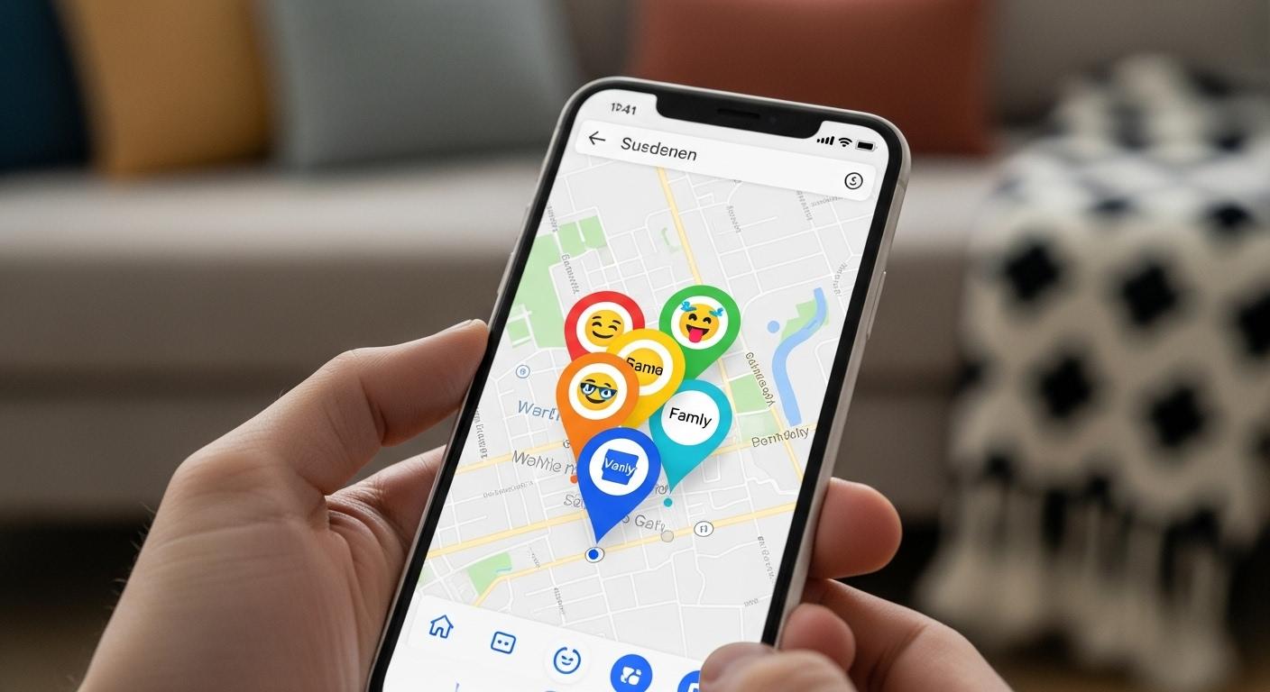 가족 위치 공유 방법