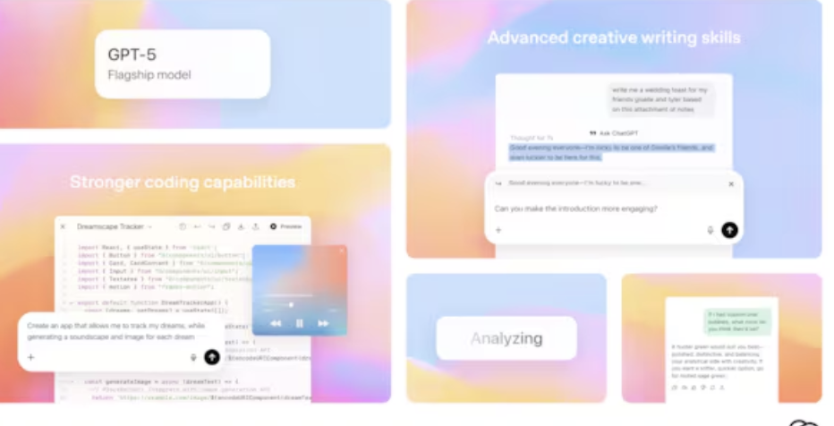 오픈AI GPT-5, 이제 말만 하면 앱이 뚝딱?!