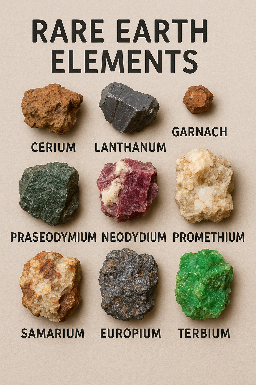 희토류 관련주 종류와 시장 분석