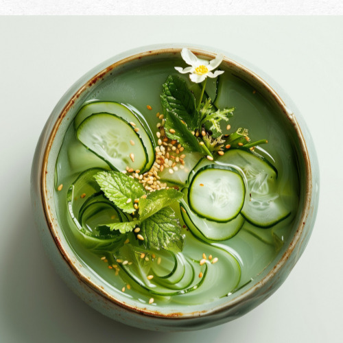 한입 떠먹는 모습