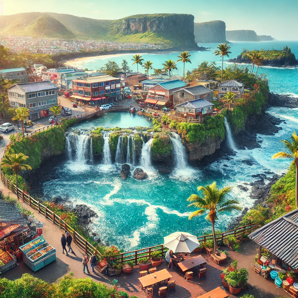 제주 서귀포 여행 추천 폭포, 카페, 올레길 사진