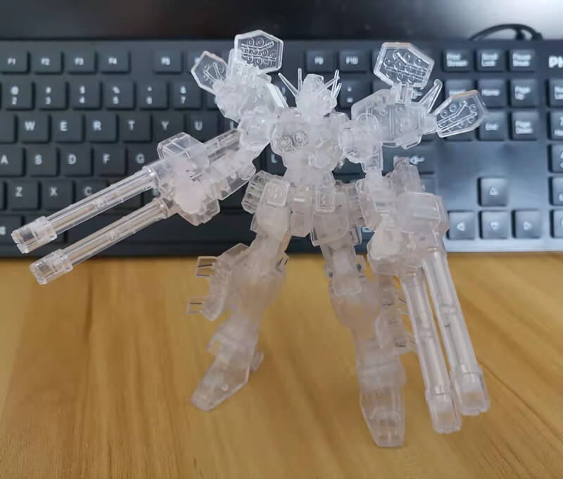 헤비암즈 클리어 모형 조립사진1