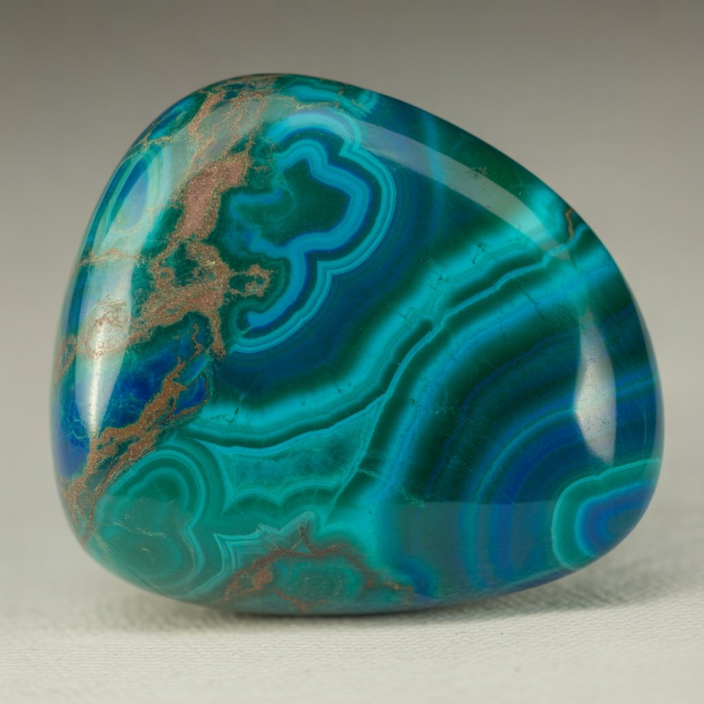 푸른 바다와 녹음의 대지를 담은 크리소콜라(Chrysocolla) 이야기