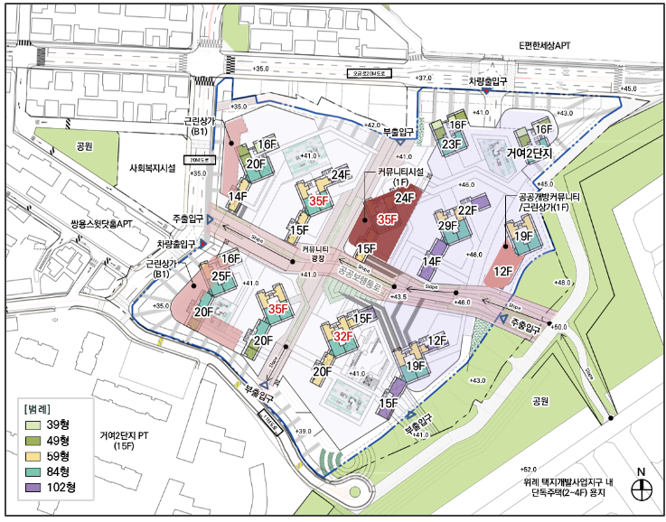 송파 거여새마을 공공재개발 조감도