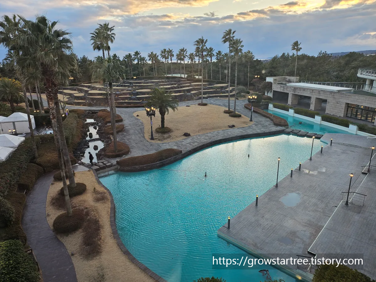 그랜드조선 제주 호텔 디럭스 스탠다드뷰 트윈룸