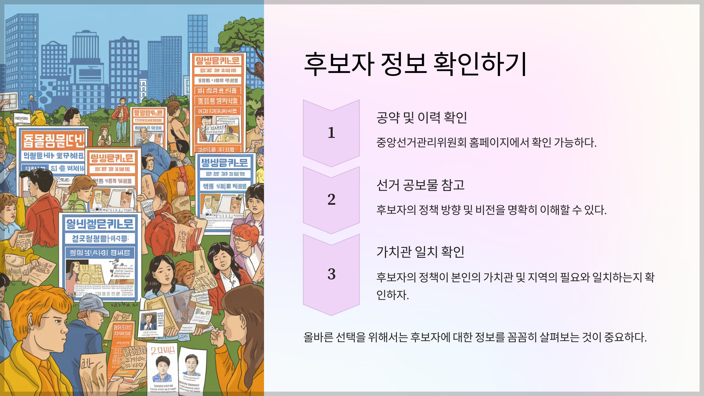 후보자 정보 확인하기