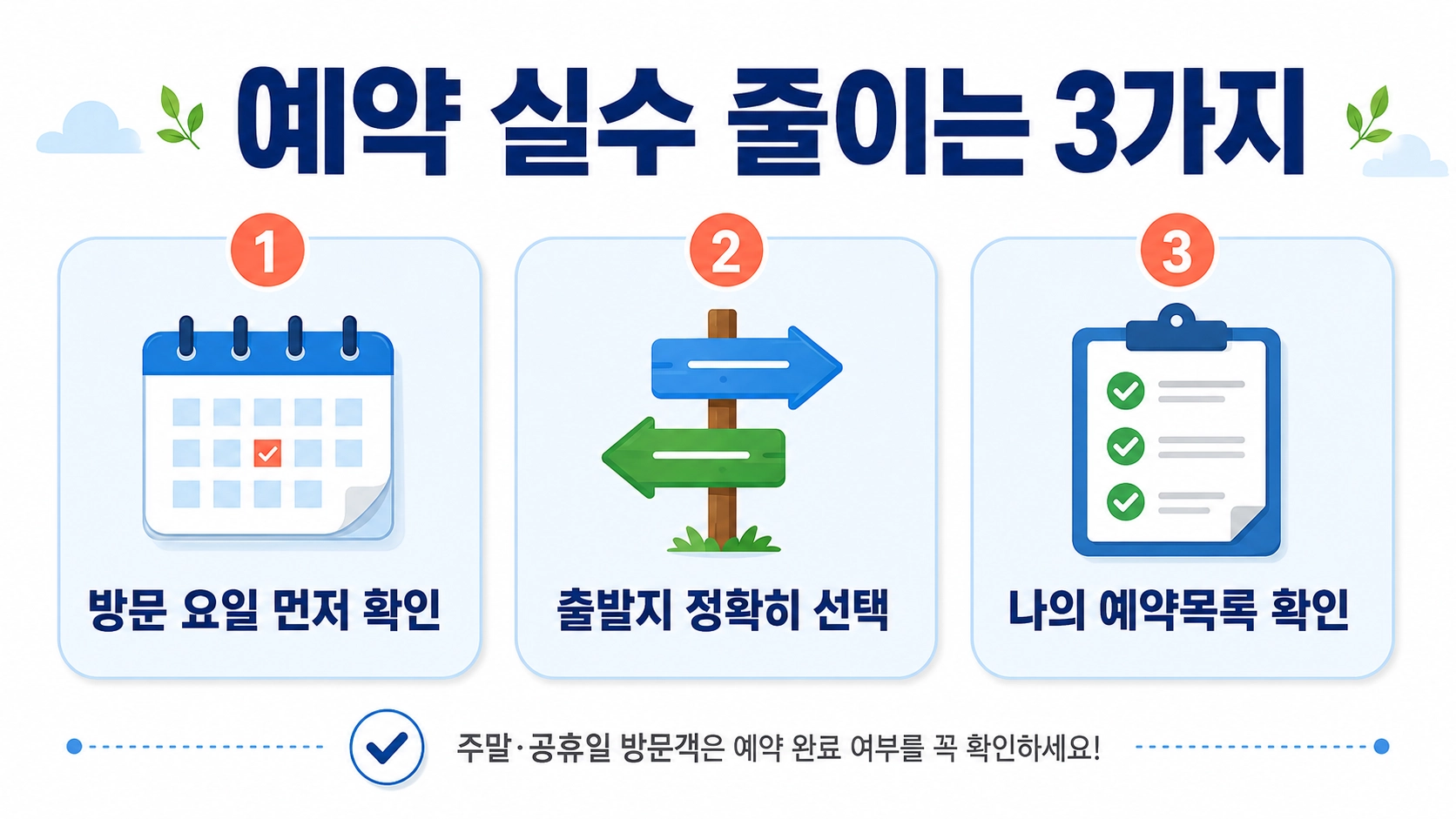 북한산 우이령길 예약 전 방문 요일과 출발지를 선택하고 예약목록을 확인하는 세 가지 팁