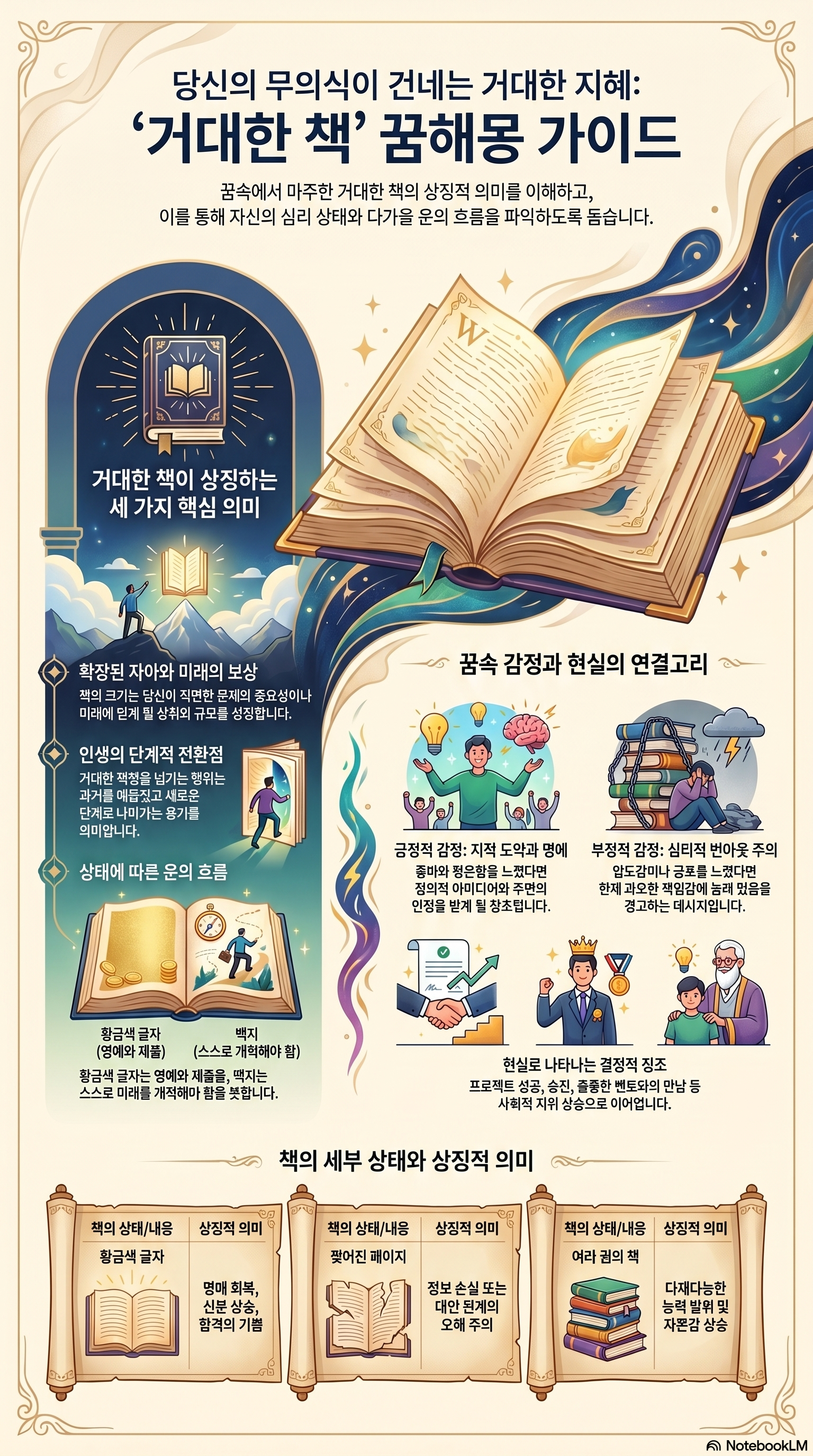 거대한 책을 읽는 꿈