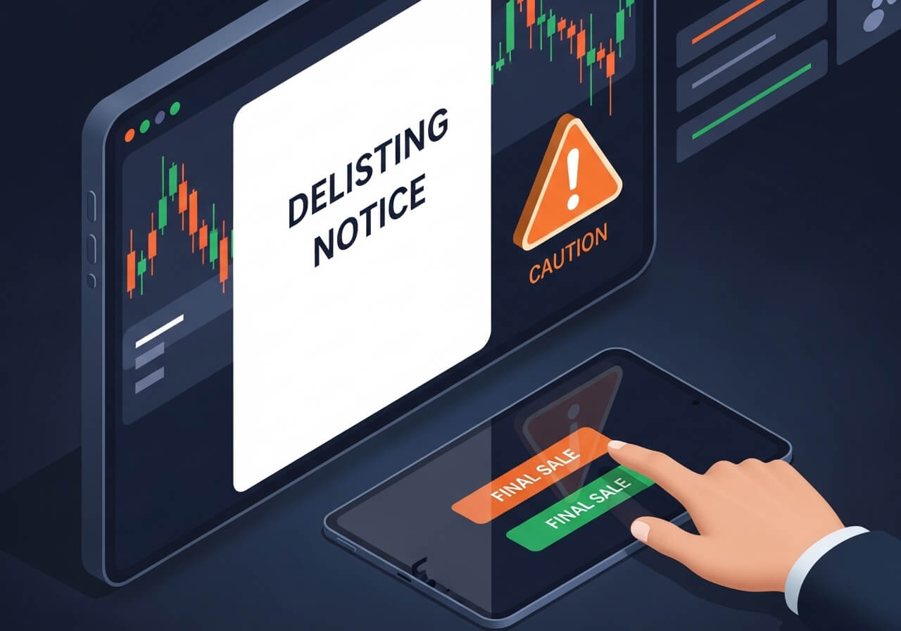 상장폐지 정리매매 방법