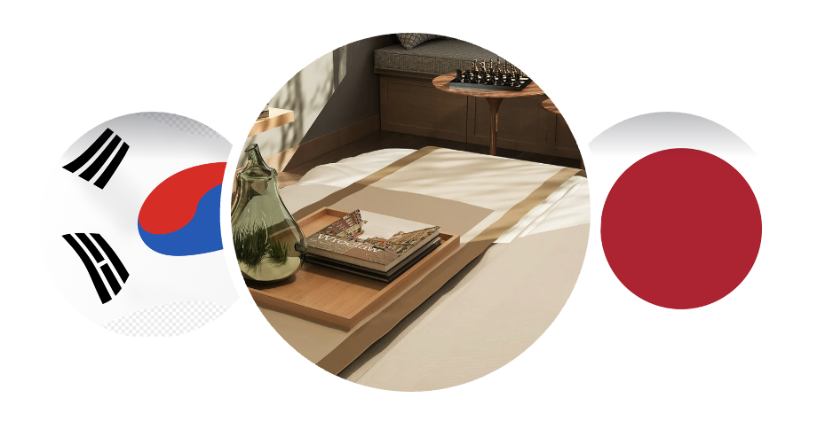 한국과 일본 혼자행복한 사람 특징 비교