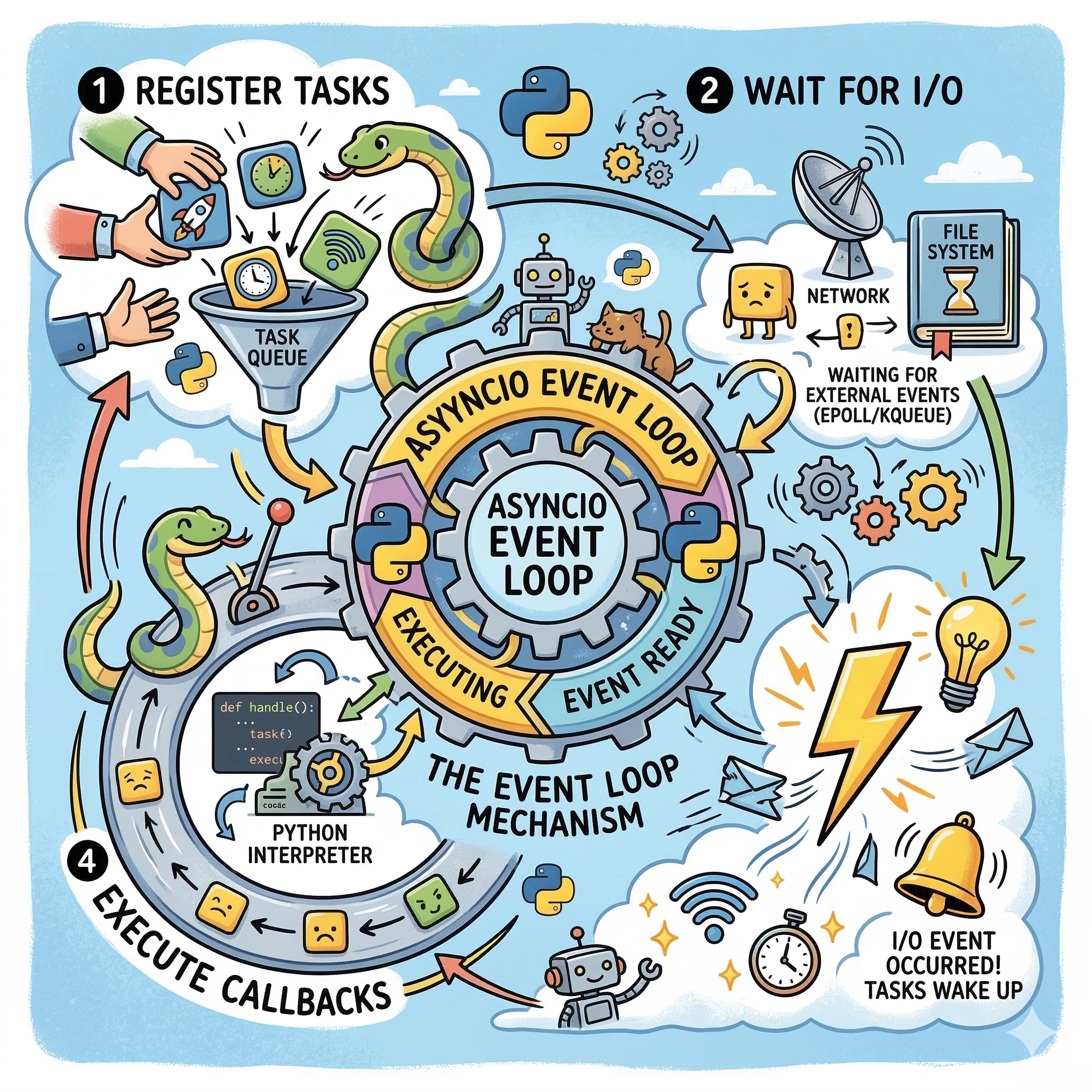 asyncio 이벤트 루프