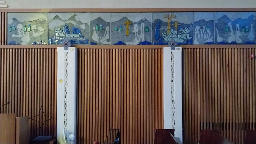 역촌동성당 십자가의 길