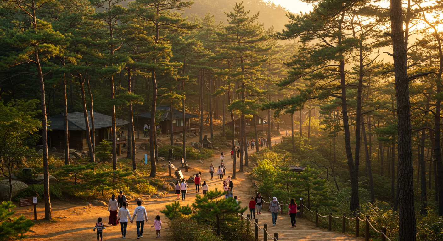 &ldquo;충남 금산에 열린 숲속 천국, 국립금산자연휴양림 개장!&rdquo;