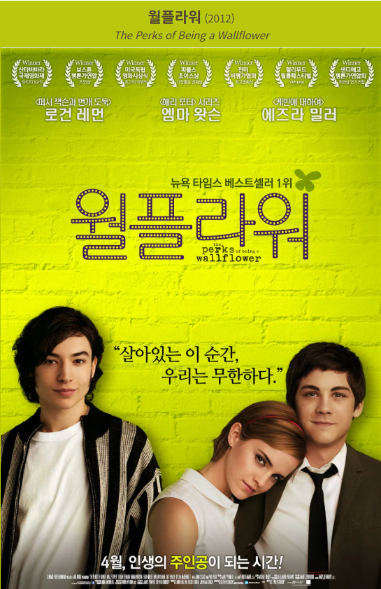 월플라워 영화 포스터