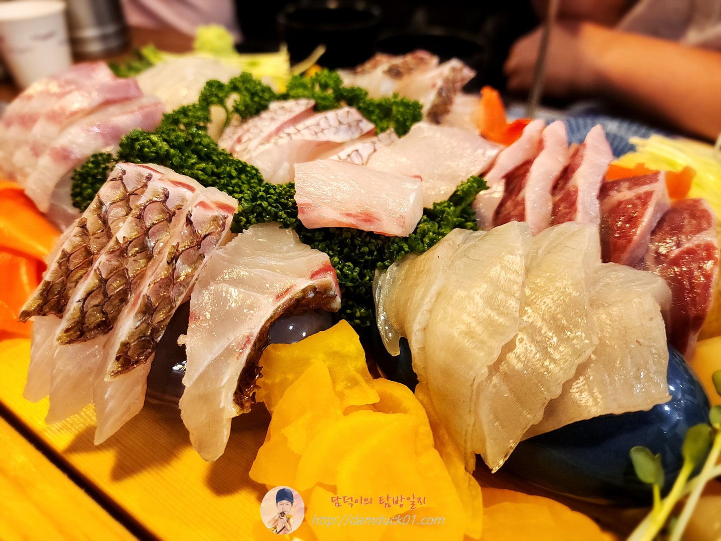 활어숙성회 모듬사시미