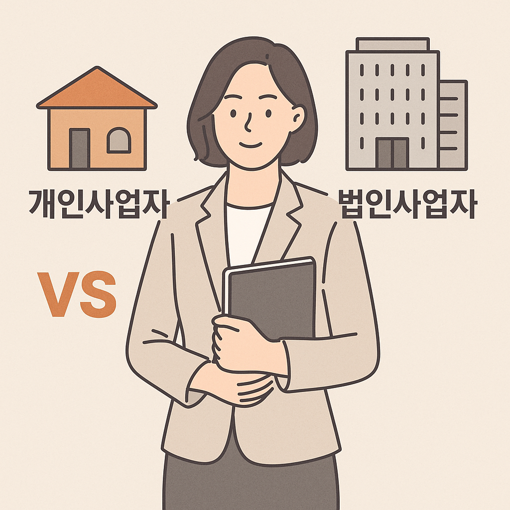 개인사업자 vs 법인사업자 — 절세 관점에서의 비교