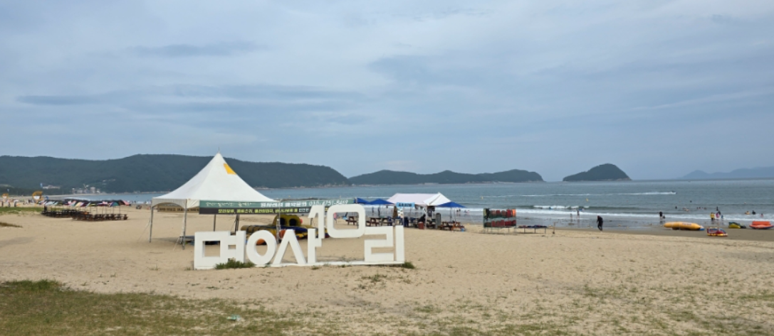 완도 명사십리 해변