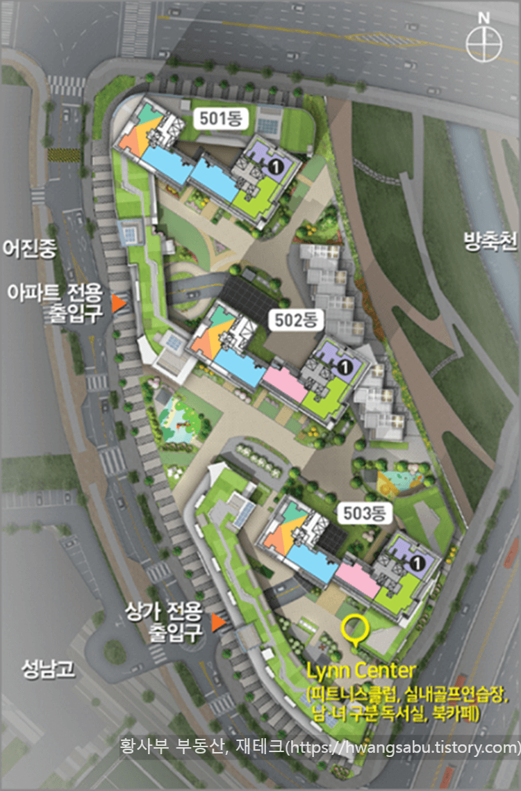세종-한뜰마을-5단지-우미린스트라우스-단지배치도