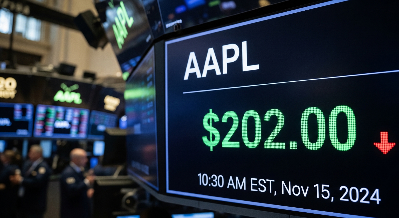 애플 주식에 대한 이미지