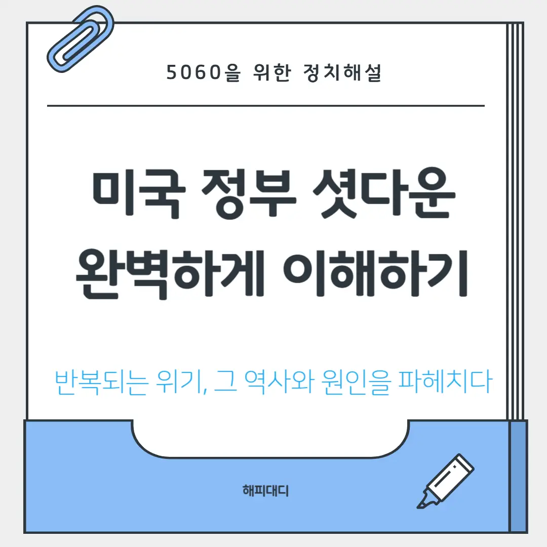 미국정부셧다운