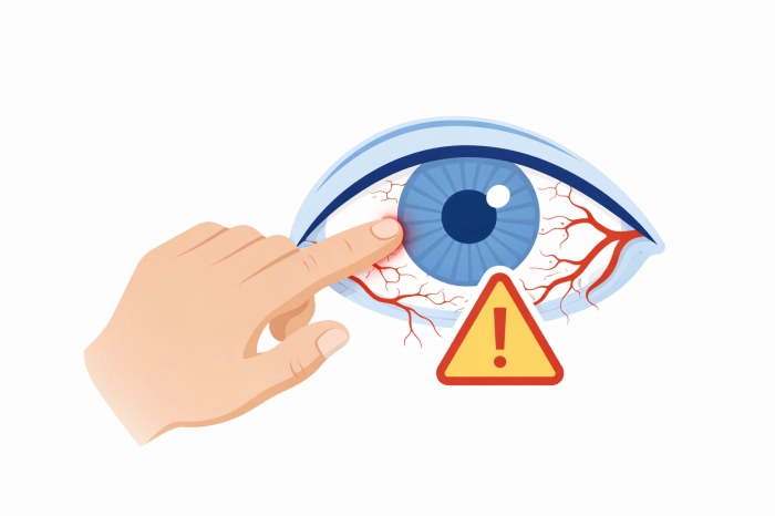 눈에 실핏줄이 터지는 이유